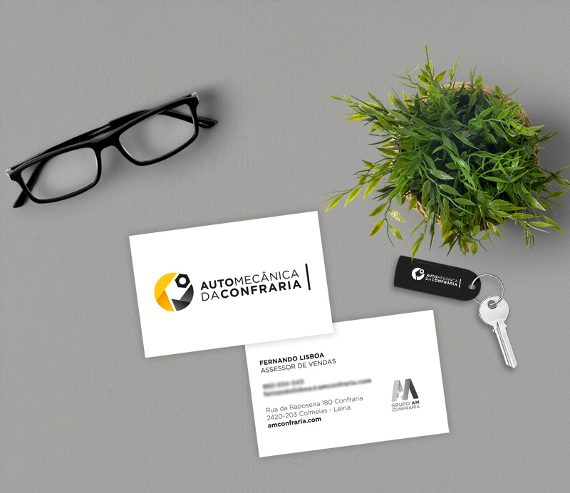 cartão de visita automecânica de confraria design leiria editorial webdesign comunicação estratégica publicidade