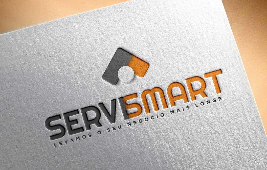 logotipo servismart leiria editorial webdesign comunicação estratégica publicidade